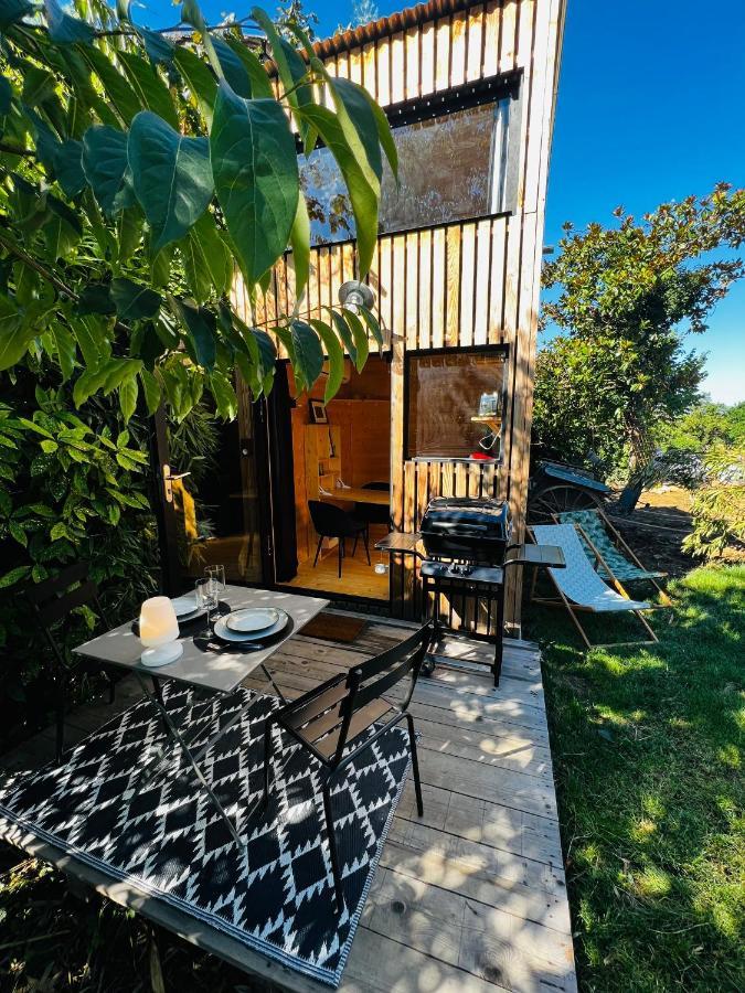 La Cabane Du 375, Piscine Clim,Jacuzzi Et Insolite Saint-Jean-de-Moirans Exterior foto